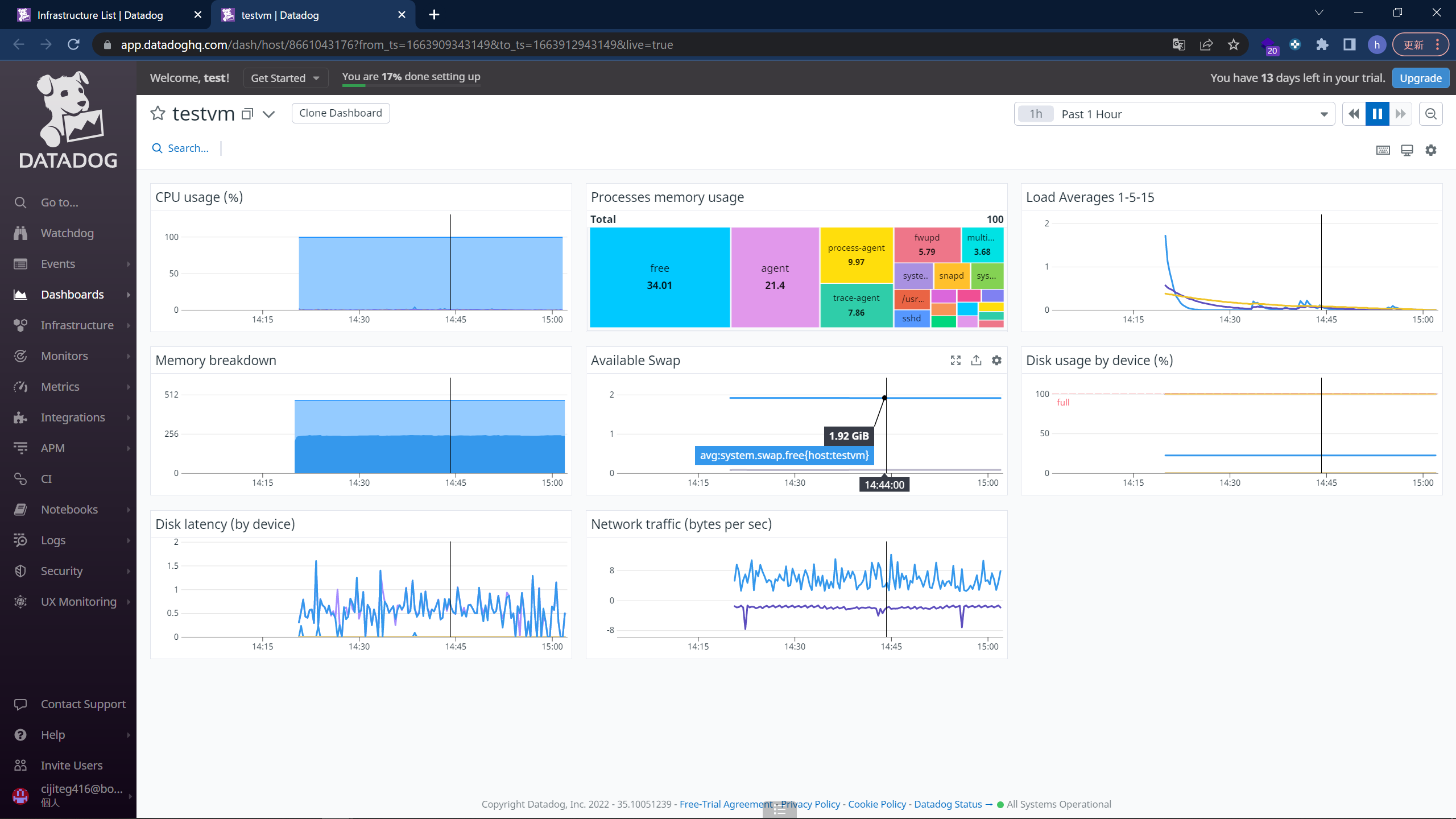 Datadogの使い方 - Datadog Agentのインストール手順12