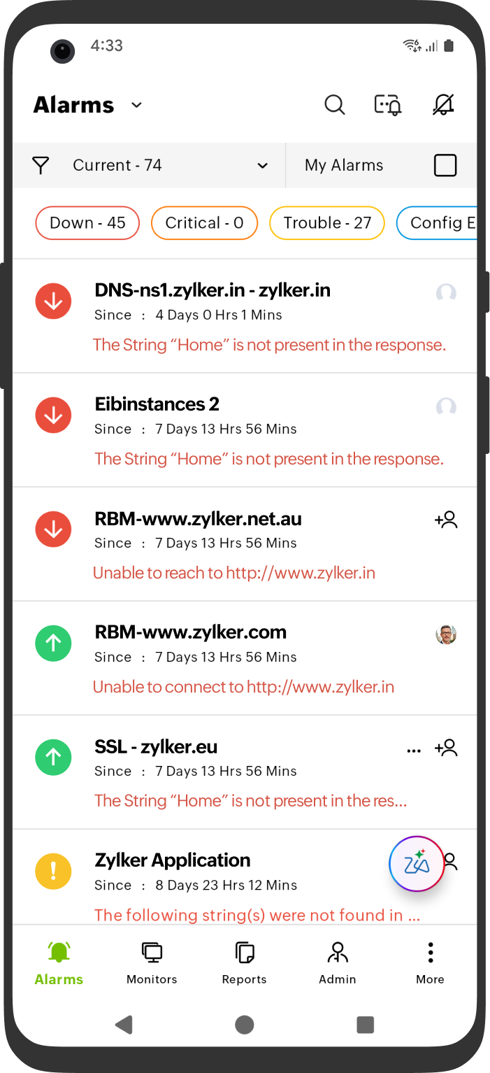 Android Zia Alarms Android Zia Alarms