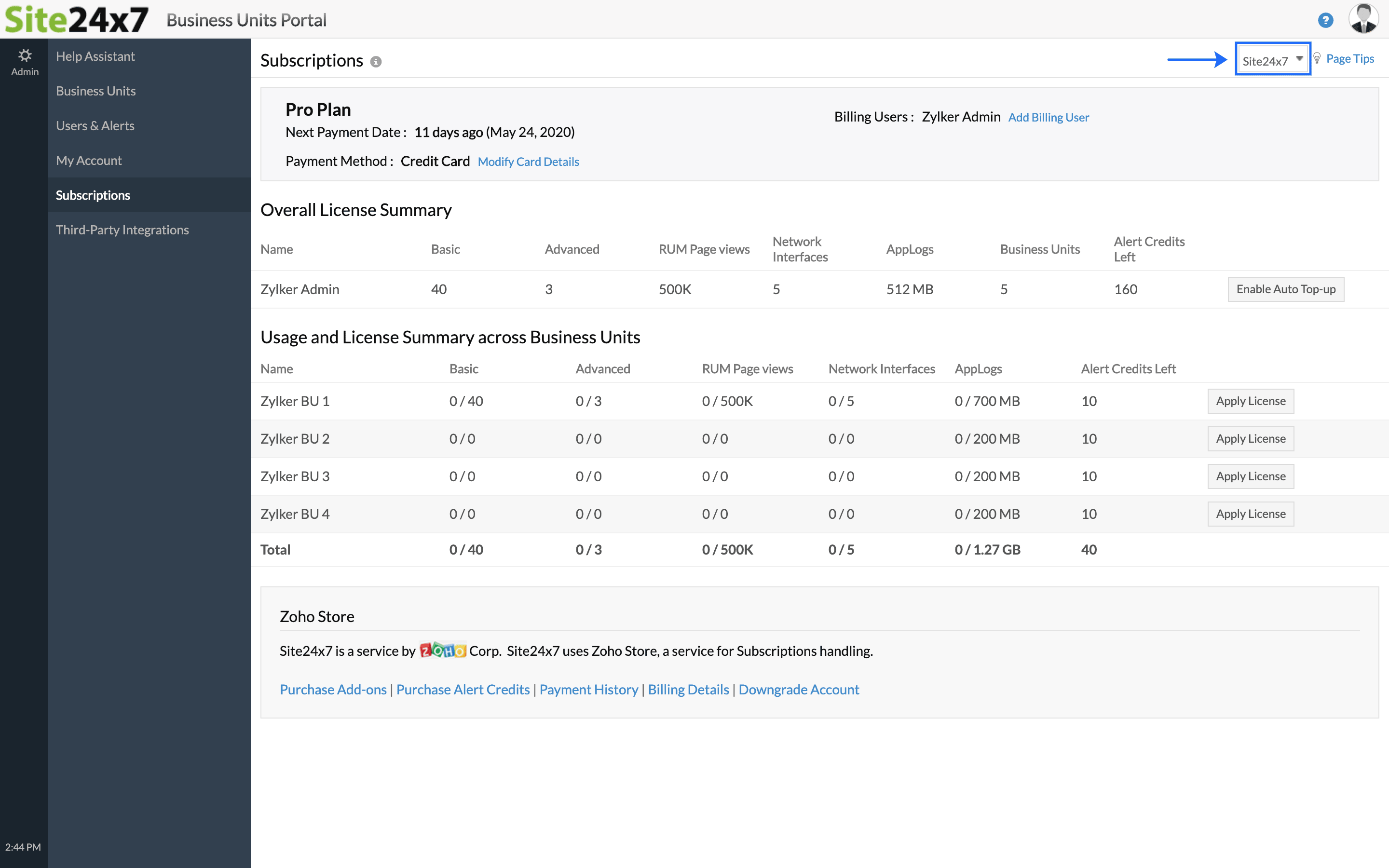 choose-statusiq-subscription-bu Learn how to upgrade subscription for bu accounts